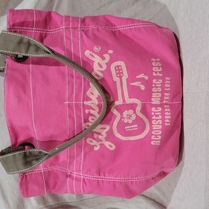 Life is Good bag. Pink